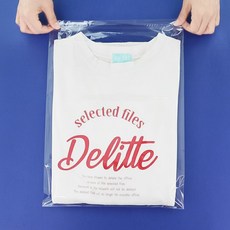 이지포장 의류포장 투명 펀칭 폴리백 펀칭 PP접착 봉투 50x70+4 200매, 1팩