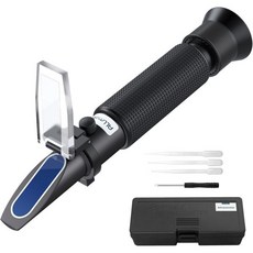 염도 굴절계 염수 수족관 해양 모니터링 어류 양식 풀 수력계를 위한 ATC 기능이 있는 측정기 0100 PPT 비중 1.0001.070