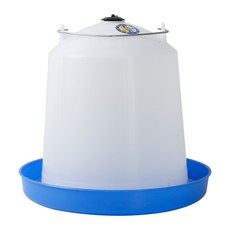 카시안 반자동 닭물통 15L GD 조류 사료통 자동 물통 급수기, 1개, 혼합색상