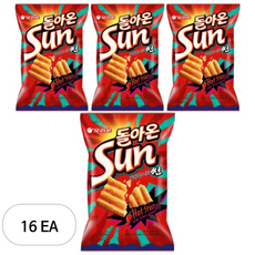 오리온 돌아온 썬 핫스파이시, 80g, 16개
