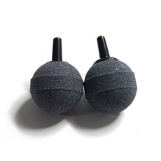 미미네아쿠아 원형 콩돌에어스톤 (2개) - (콩돌 어항산소공급), 1세트