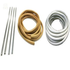 스토어-하유 화이트 PVC 핸드레일 난간 손잡이 커버 계단보조손잡이, 커버(미터당)
