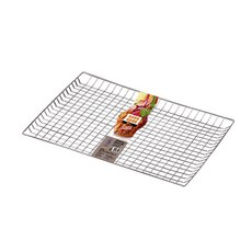 小閨祕 食材防落安全烤肉網, 1個, 食材防落安全烤網 30x48cm(鐵製)