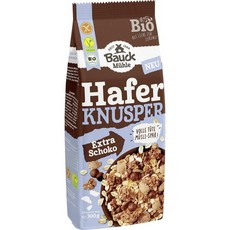 바우크밀 유기농 오트 크런치 초코 뮤즐리 Bauck mill Organic Oat Crunchy Chocolate Muesli 300g, 1개