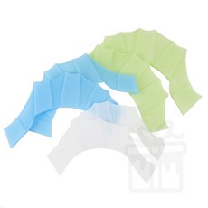 지니에 수영물갈퀴 핑거패들, 블루 M