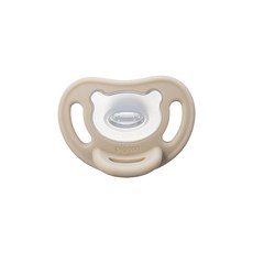 더블하트 Soft Buddy 노리개 젖꼭지 버디노리개2단계 퍼플M, L, 베이지, 1개