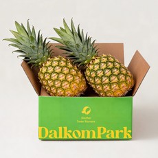 [달콤파크]Dole 스위티오 파인애플 2개입 4kg 내외, 1개