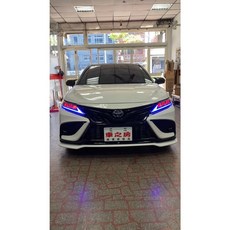 車之房 8代CAMRY類LEXUS大燈 帶惡魔眼 一抹藍, 1個