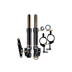 野蠻公牛 極速火箭 前避震 SR-SS 2.0 無氣瓶 適用 勁戰 FORCE JETS 機車避震器, 1個, JETS車系,原廠卡座