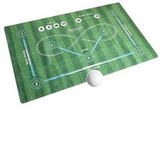 NEMOGLOBAL 필드 하키 트레이닝 매트 | 모든 연령대의 실내/실외 하키 장비 하키 훈련 애호가를 위한 휴대용 가방이 있는 미끄럼 방지 표면 패드 149.9 x 89.