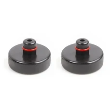 자동차 고무 잭 패드 어댑터 수리 도구 프레임 보호기 테슬라 모델 S X 3 용 내마모성 지원 섀시 리프팅, 2pcs