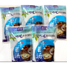 혜혜푸드 중국식 냉면육수, 5개, 310ml