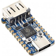 RP2350A USB 미니 개발 보드 공식 듀얼 코어 및 아키텍처 마이크로컨트롤러 기반 최대 150 MHz 온보드 포트 캐스텔레이트 모듈 SMD 응용 분야에 적합