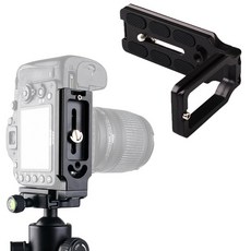 카메라 플레이트 L형 합금 브라켓 세로 가로 그립 마운트, 1개