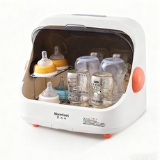 Morefast 奶瓶消毒器 烘乾 紫外線燈, 白色, 20L 升級奶瓶款 304