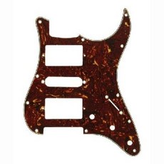 뮤즈텍 펜더 호환 픽가드 / 펜더 스트라토 캐스터용 픽가드 / HSH/1V2T/Tortoise/ MPG-AM HSH TORTO, 1개