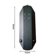 방검 방호 호신용 서바이벌 방패 시위 경찰 쉴드 진압, E. 철 모델