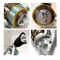 초보자용 입문자용 줄포함 바다 민물 겸용 원투 스피닝릴 갯바위 낚시릴 에깅릴 찌낚시릴, NNS1.다이와정품2500릴(줄포함)