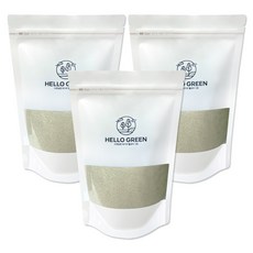 헬로우그린 천연 조미료 국산 완도 다시마 가루 500g(팩), 500g, 3개