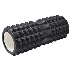 瑜珈滾筒 瑜珈滾輪 按摩滾筒 運動滾輪 健身 肌肉滾輪棒 滾筒 瑜珈柱 月牙款, 黑, 粉, 藍, 紫, 1個