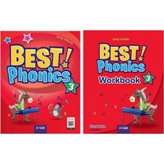 Best Phonics 3 with App 본책+워크북 (전2권), A*List, 초보자