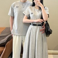 커플 시밀러룩 웨딩촬영 휴양지 호캉스 긴팔 신혼여행 패밀리룩 티셔츠 원피스 반팔 하와이안 드레스