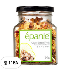 에빠니 인퓨젼 진저레몬후레쉬 차, 90g, 1개입, 11개