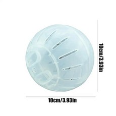 조깅볼 햄스터용 조깅휠 러닝 햄스터휠 동물 운동볼, 1개, 1. White