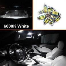 실내 맵 돔 라이트 자동차 천장 전구 키트 캔버스 클래스, 2. White, 1개