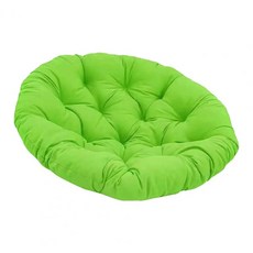 등쿠션 발코니 계란 의자 쿠션 좌석 패드 스윙 교수형 매트 베개 파티오 정원 야외 두꺼운 해먹 흔들, 04 green, 1개