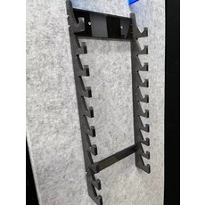 드럼스틱 벽걸이 꽂이 거치대 수납 보관대 북채 선반 랙, 1개