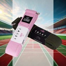 요가스트랩 가정용 캐리어 소도구 허리 필라테스 피트니스, 카키