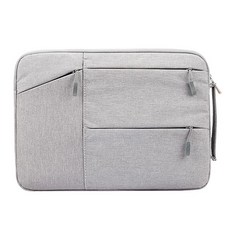 디스트 멀티 핸들 노트북 파우치, 그레이, 15in, 1개