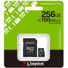 Kingston Canvas Select Plus microSD KTCS3 記憶卡 256GB 代理商公司貨, 1個