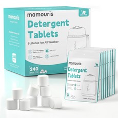 마모리스 150PCS 공식 세제 세정제: 브레자 그로운시 파파블릭 맘판 병 세척기용 - 모든, 1 Count (Pack of 240)