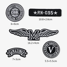 패딩 구멍 패치 스키복 리폼 수선테이프 옷수선, 1개, 5개 세트 11