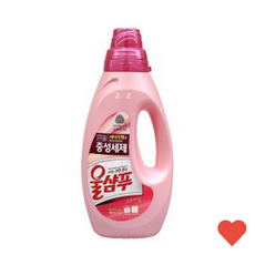 세탁세제 세탁 액상 빨래 중성세제 1l