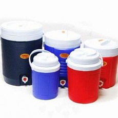 야외활동 원통형 손잡이형 3.8L 휴대용물통 다색상 보온보냉 상단주입구, 1개, 상세페이지 참조