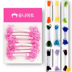 GOS 공예용 실 만들기재료 리리앙실 택1 팔찌만들기재료
