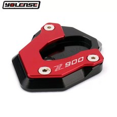11 23 사이드 Z1000SX 100 플레이트 알루미늄 지지대 NINJA 21 킥스탠드, 1, I. Z900 빨강