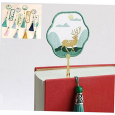 자수 용품 책갈피 취미 생활 선물 핸드메이드 패키지, A297 토끼