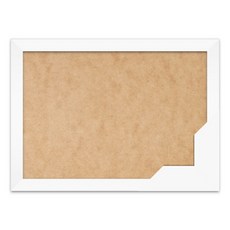 가로세로 더한 값의 범위 51~70.9cm - 고급형 퍼즐 맞춤액자 [우드 화이트], 우드 화이트, 1개