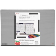 Dritz 자석 차트 키퍼 보드 및 눈금자 30.5 x 45.7cm(12 x 18인치) 십자수 바느질 뜨개질 및 코바늘 뜨개질용 대형 패턴 홀더 자석 플레이스 마커 4, Dritz 자석 차트 키퍼 보드 및 눈금자, 30.5