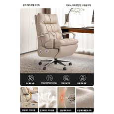 사무용 의자 리클라이너 쿠션 사장 임원용 의전 체어, 커피