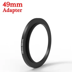 카메라 필터용품 휴대휴대폰 카메라 렌즈용 DSLR 특수 효, 10 49mm Adapter