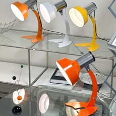 레나에너지 레트로 하우스 빈티지 미드센츄리 LED 단스탠드 인테리어 조명, 탠저린