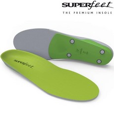 Superfeet 綠色鞋墊/高吸震運動鞋墊 提供足弓支撐、吸震保護與舒適感受
