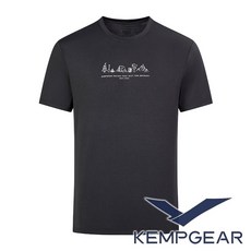 KEMPGEAR 凱蒙戈爾 男款圓領T 耀石黑