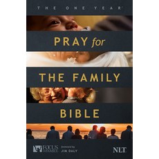 (영문도서) The One Year Pray for the Family Bible NLT (Softcover) Paperback, Tyndale House Publishers, English, 9781496467973