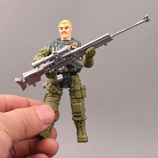 관절이 움직이는 어린이용 플라스틱 액션 피규어 세트 특수부대 무기 남아용 장난감 제2차 세, 8634-1 타이거 어썰트 컴퍼니 정적 피규어